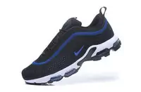 hommes nike air max 97 sneakers blue line black